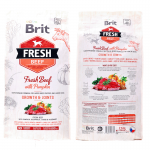 Brit fresh puppy large growth joints ternera calabaza pienso para perros