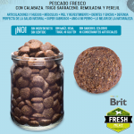 Brit fresh adult large muscles joints pescado calabaza pienso para perros