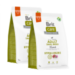 Brit care adult small breed cordero arroz pienso para perros