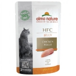 Almo Nature HCF Jelly Comida Húmeda en Gelatina para Gatos con Filete de Pollo