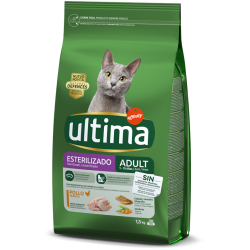Ultima Pienso para Gatos Esterilizados con Pollo