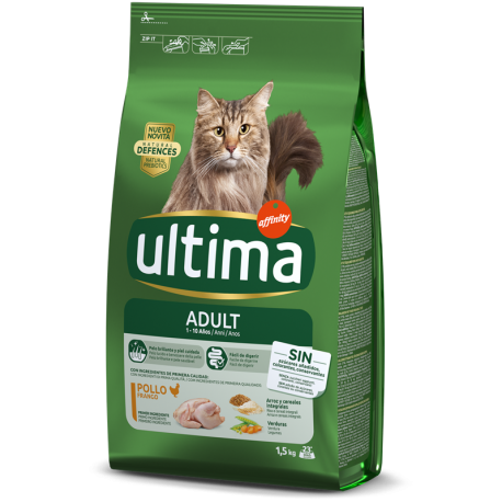 Ultima Adult Pienso para Gatos Adultos con Pollo