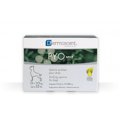 Dermoscent PYO Spot Pipetas Cuidado de la Piel para Perros Pequeños