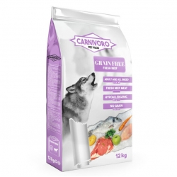 Carnivoro Grain Free Beef Pienso para Perros Sin Cereales con Ternera