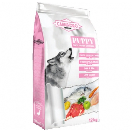 Carnivoro Puppy Pienso para Cachorros con Pato, Pavo y Pollo