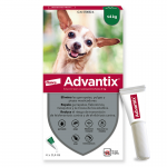 Pack Súper Protección: collar Seresto menos de 8kg + Advantix 4 pipetas 0-4kg para perros mini