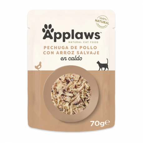 Applaws sobres para gatos de Pollo y Arroz