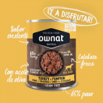 Ownat Wetline comida húmeda para perros trukey & pumpkin