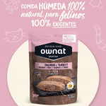 Ownat Wetline comida húmeda para gatos kitten salmon & turkey