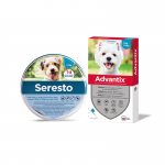 Pack Súper Protección: collar Seresto menos de 8kg + Advantix 4 pipetas 4-10kg 