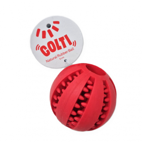 Colti Pelota Dental con Caucho Natural Juguete para Perros