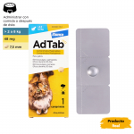 Antiparasitario masticable AdTab para gato 1 comprimido