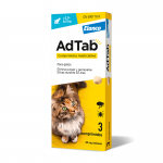Adtab 3 Comprimidos Masticables antiparasitarios para gatos