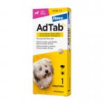 Antiparasitario masticable AdTab para perro 1 comprimido