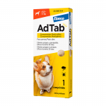 Antiparasitario masticable AdTab para perro 1 comprimido