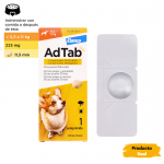 Antiparasitario masticable AdTab para perro 1 comprimido