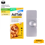 Antiparasitario masticable AdTab para perro 1 comprimido