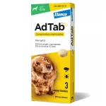 Adtab 3 Comprimidos Masticables antiparasitarios para perros