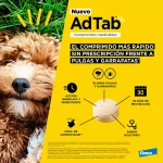 Adtab 3 Comprimidos Masticables antiparasitarios para perros