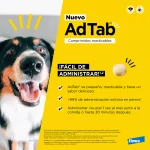 Adtab 3 Comprimidos Masticables antiparasitarios para perros