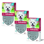 Advantix Pack Ahorro 12 pipetas para para perros pequeños (4-10kg)