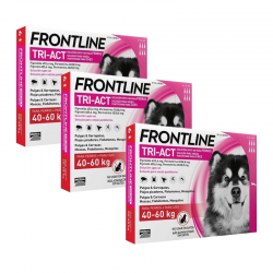 Frontline Tri-Act Pack Ahorro 18 pipetas para perros gigantes (40-60KG)