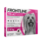 Frontline Tri-Act Pack Ahorro 12 pipetas para perros mini (2-5KG)