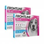 Frontline Tri-Act Pack Ahorro 12 pipetas para perros medianos (10-20KG)