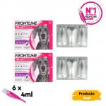 Frontline Tri-Act Pack Ahorro 12 pipetas para perros grandes (20-40KG)