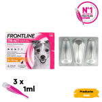Pack Súper Protección: collar Scalibor 48cm + Frontline Tri-Act 3 pipetas (5-10kg) para perros pequeños