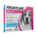 Pack Súper Protección: collar Scalibor 65cm + Frontline Tri-Act 3 pipetas (10-20kg) para perros medianos