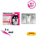 Pack Súper Protección: collar Scalibor 65cm + Frontline Tri-Act 3 pipetas (40-60kg) para perros gigantes