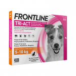 Pack Súper Protección: Frontpro Comprimidos Masticables 4-10kg + Frontline Tri-Act 3 pipetas (5-10kg) para perros pequeños