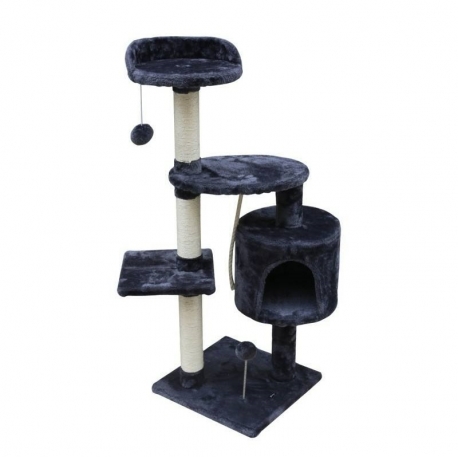 Rascador para Gatos Volga Color Gris Gloria Pets