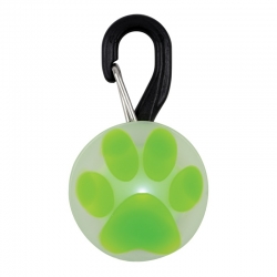 Luz Verde de Posición para Collar de Perros Nite Ize Paw Jewel