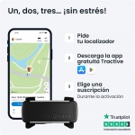 Tractive GPS & Health 6 Localizador para Perros Color Negro