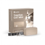 Tractive GPS Cat Mini Localizador para Gatos Color Marrón