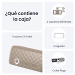 Tractive GPS Cat Mini Localizador para Gatos Color Marrón