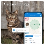 Tractive GPS Cat Mini Localizador para Gatos Color Marrón