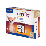 Effitix antiparasitario Pack Ahorro 8 pipetas para perros mini (1,5-4kg)