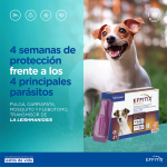 Effitix antiparasitario Pack Ahorro 8 pipetas para perros mini (1,5-4kg)