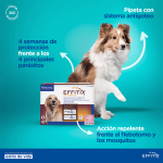Effitix antiparasitario Pack Ahorro 12 pipetas para perros mini (1,5-4kg)