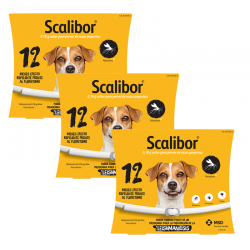 Scalibor Perro Pequeño Pack Ahorro 3 collares (48cm)