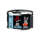 Alpha Spirit pack Latas para gatitos de Salmón