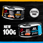 Alpha Spirit pack Latas para gatitos de Salmón