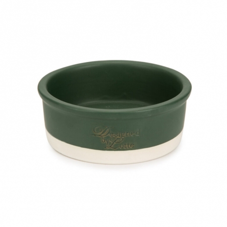 Designed By Lotte Comedero para perros de Ceramica Joa color Verde