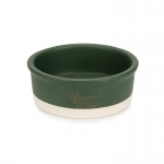 Designed By Lotte Comedero para perros de Ceramica Joa color Verde