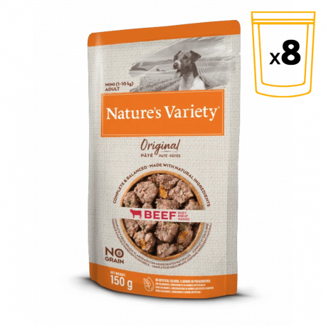 Nature's Variety Original paté Mini Buey Alimento húmedo perros