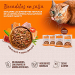 Comida Húmeda en Salsa para Gatos con Sabor a Salmón Nature´s Variety