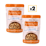 Comida Húmeda en Salsa para Gatos con Sabor a Pollo y Salmón Nature´s Variety